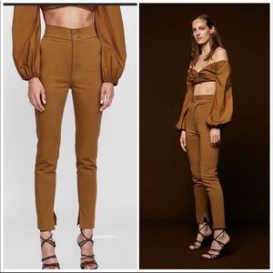 NWOT! Zara Studio High Waisted Cigarette Pants